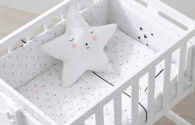 Комплект постельный для малышей Micuna Claire / ТХ-1823