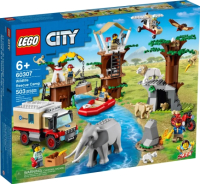 Конструктор Lego City Лагерь спасения дикой природы / 60307 - 