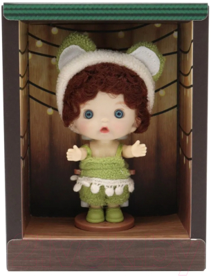 Кукла Funky Toys Baby Cute В шапке с ушками и зеленом костюме / FT0689335