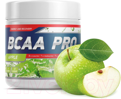 Аминокислоты BCAA Geneticlab 2:1:1 (250г, яблоко)