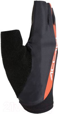Велоперчатки Accapi Fingerless Cycling Gloves / BGL001-6652 (S, антрацитовый/красный)