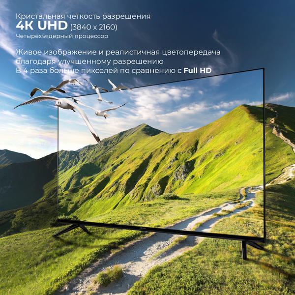 Телевизор Evolution 43" WOS43MR1UHD