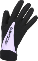 Велоперчатки Accapi Cycling Gloves Patch / BGL011-9937 (XS/S, черный/лиловый) - 