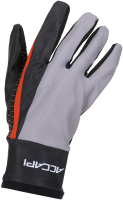 Велоперчатки Accapi Cycling Gloves Pistol / BGL012-6661 (XS/S, антрацитовый/серый) - 