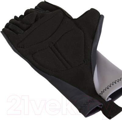 Велоперчатки Accapi Fingerless Cycling Gloves JR / BGL021-6101 (XS, серый/белый)