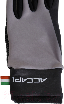 Велоперчатки Accapi Cycling Gloves JR Pistol / BGL031-6661 (M, антрацитовый/серый)