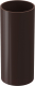 Труба водостока Docke Lux PVLJ-1050 (1м, шоколад) - 