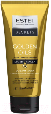 Бальзам для волос Estel Secrets Golden Oils с комплексом драгоценных масел (200мл)