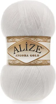 

Пряжа для вязания, Angora Gold 20% шерсть, 80% акрил 55 / 1227529