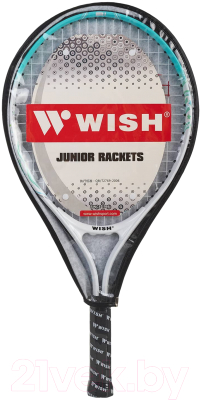 Теннисная ракетка WISH 21 AlumTec JR 2900 (голубой)