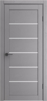 Дверь межкомнатная el'Porta Порта-220 60x200 (Graphite Wood/Grey Fog) - 