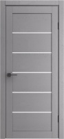 Дверь межкомнатная el'Porta Порта-220 90x200 (Graphite Wood/Grey Fog) - 