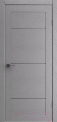 Дверь межкомнатная el'Porta Порта-210 60x200 (Graphite Wood)