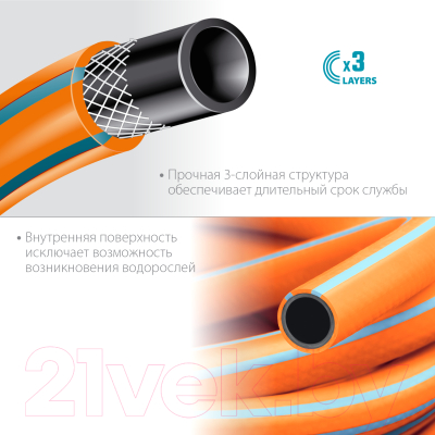 Шланг поливочный Grinda ProLine Flex 429008-1-25 (25м)