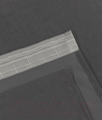 Изображение товара Штора LEGRAND Канвас 150x260 / 58118742 (уголь)