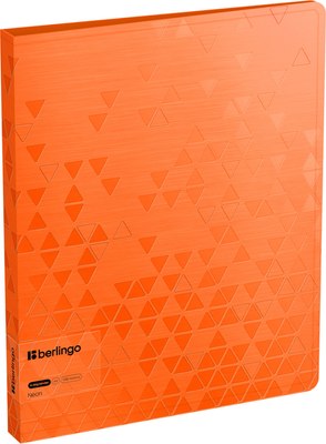 Папка для бумаг Berlingo Neon / RB4_4D394 (оранжевый неон) - 