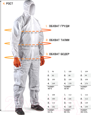 Изображение товара Комбинезон рабочий Jeta Pro JPC65/M