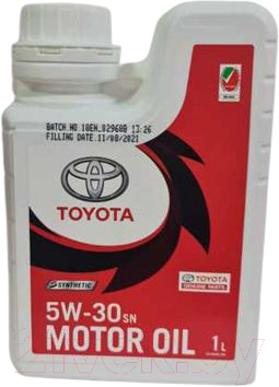 Изображение товара Моторное масло Toyota/Lexus 5W30 SN / 0888083713 (1л)