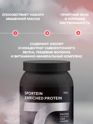 Протеин Академия-Т Sportein Enriched (900г, ваниль)