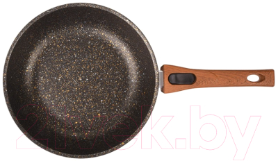 Сковорода Kukmara Granit Ultra Black-Gold сгбг243а