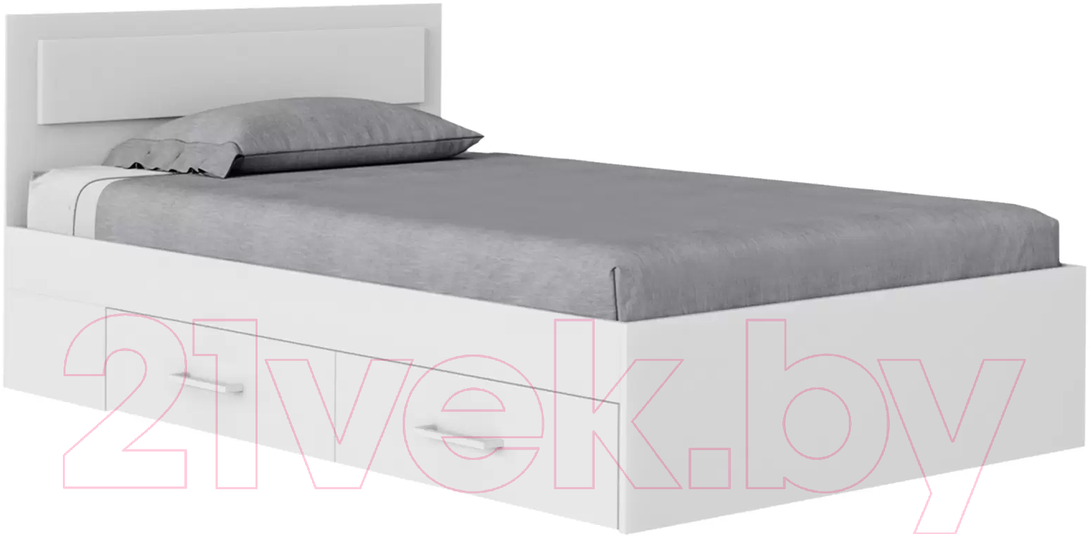 Двуспальная кровать Mio Tesoro Абрау с ящиками 160x200
