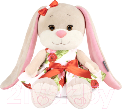 Мягкая игрушка Jack&Lin Зайка Лин в летнем цветочном платье / JL-02202308-20