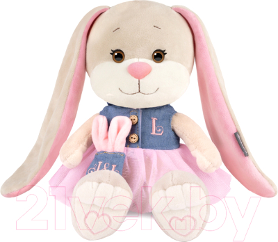 Мягкая игрушка Jack&Lin Зайка Лин в сине-розовом платье / JL-02202313-20