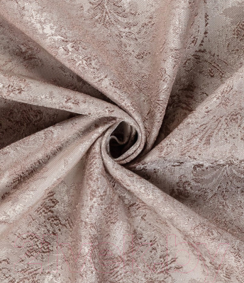 Ткань портьерная LEGRAND Маркиза 170x260 / 58119477 (пепел розы)
