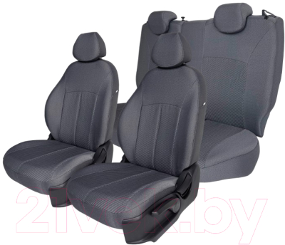Комплект чехлов для сидений TrendAuto КСд2-ЖС (серый)