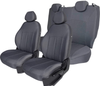 Комплект чехлов для сидений TrendAuto ДН-ЖС (серый) - 