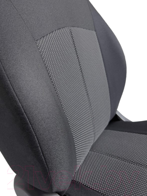 Комплект чехлов для сидений TrendAuto ДН-ЖЧ (черный)