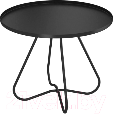 Журнальный столик Мебелик SHT-CT3-2 (черный муар)