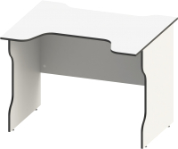 Геймерский стол Mebelain Vardig К2 (белый/черный) - 