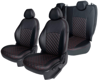 Комплект чехлов для сидений TrendAuto ДОо-ЭчЧ(С)-с/Кр (черный) - 