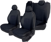 Комплект чехлов для сидений TrendAuto ДОо-ЭчАч(С)-с/Ч (черный) - 