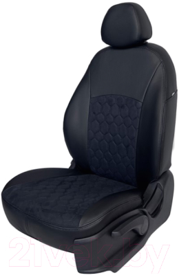 Комплект чехлов для сидений TrendAuto ДОо-ЭчАч(С)-с/Ч (черный)