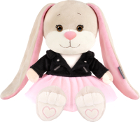 Мягкая игрушка Jack&Lin Зайка Лин в черной куртке и розовой юбке / JL-02202302-20 - 