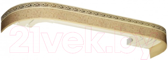 Карниз для штор LEGRAND Галант Neo Флора 3.2 / 48066891 (песок)