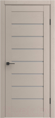 Дверь межкомнатная el'Porta Порта-222 60x200 (Dacota Wood/Grey Fog)