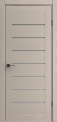 Дверь межкомнатная el'Porta Порта-222 90x200 (Dacota Wood/Grey Fog)