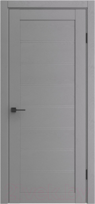 Дверь межкомнатная el'Porta Порта-212 70x200 (Graphite Wood)