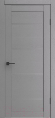 Дверь межкомнатная el'Porta Порта-212 90x200 (Graphite Wood)
