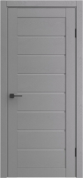 Дверь межкомнатная el'Porta Порта-222 60x200 (Graphite Wood/Grey Fog) - 