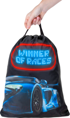Мешок для обуви Brauberg Kids. Winner Of Races / 271627