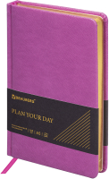 Ежедневник Brauberg Iguana / 114456 (160л, розовый) - 