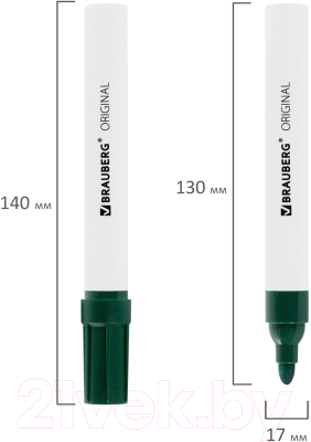 Изображение товара Набор маркеров Brauberg Original / 152120 (4цв)