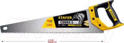 Ножовка Stayer Cobra 5 / 1506-45_z02