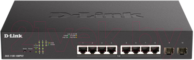 Коммутатор D-Link DGS-1100-10MPV2/A3A