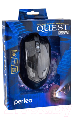 Мышь Perfeo Quest PF-5021 (черный)