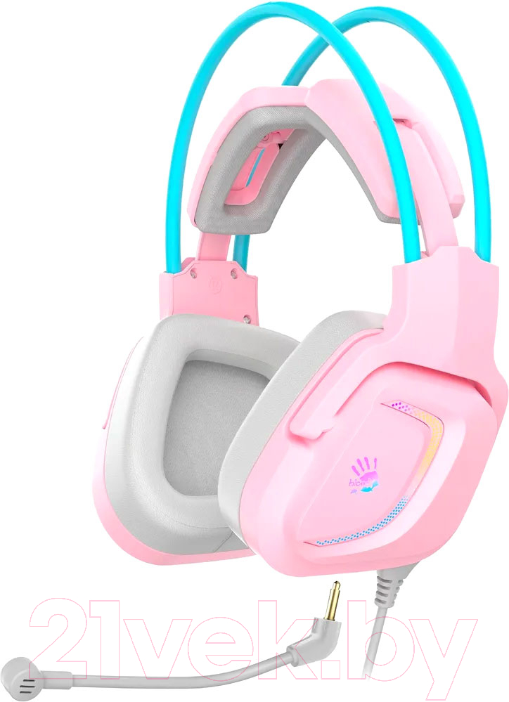 Наушники-гарнитура A4Tech Bloody Sky Pink G575